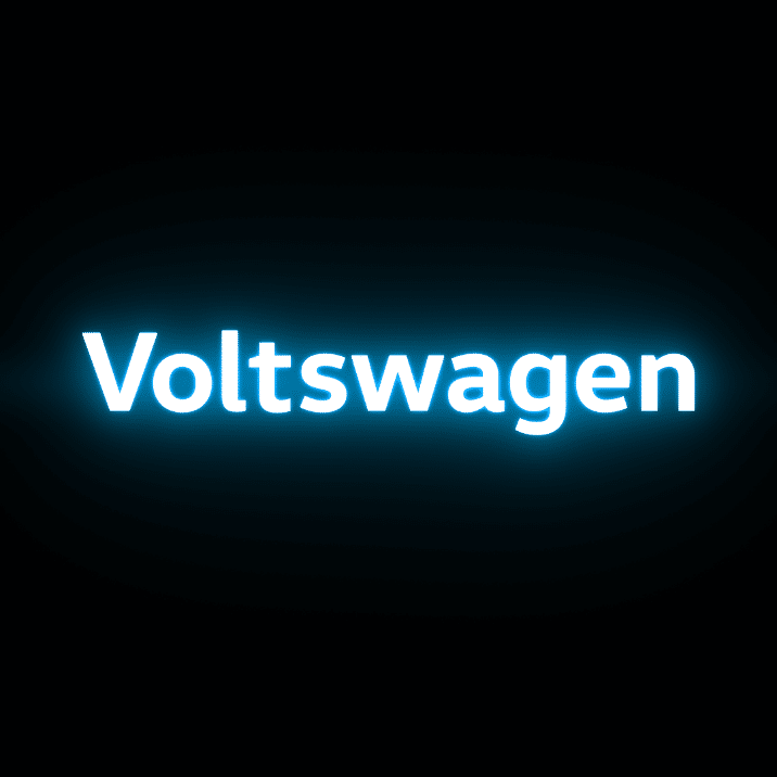 Voltswagen logo.